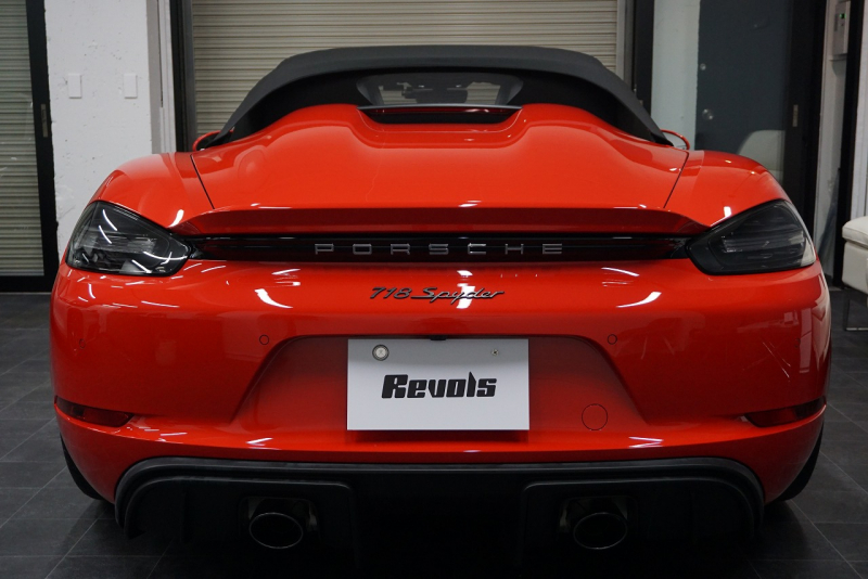 ポルシェ 718スパイダー 718Spyder PDK スパイダークラシックインテリア LEDヘッドライト  中古車