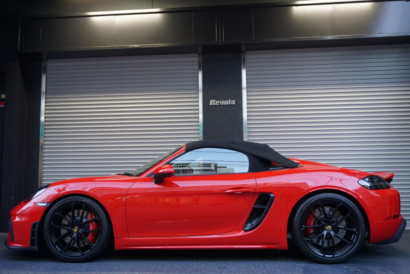 ポルシェ 718スパイダー 718Spyder PDK スパイダークラシックインテリア LEDヘッドライト  中古車