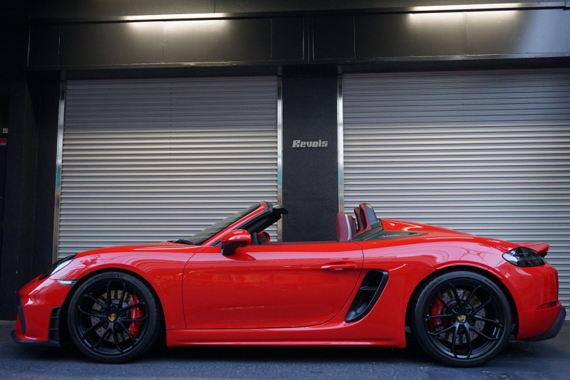 ポルシェ 718スパイダー 718Spyder PDK スパイダークラシックインテリア LEDヘッドライト  中古車