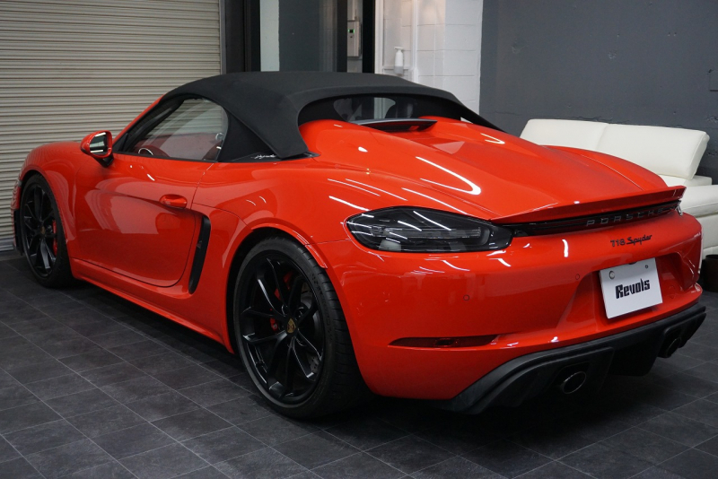 ポルシェ 718スパイダー 718Spyder PDK スパイダークラシックインテリア LEDヘッドライト  中古車