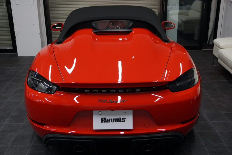 ポルシェ 718スパイダー 718Spyder PDK スパイダークラシックインテリア LEDヘッドライト  中古車