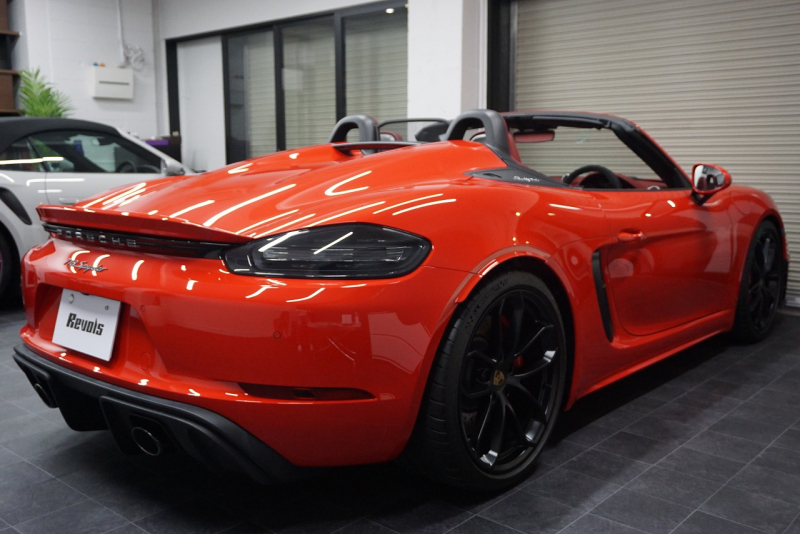 ポルシェ 718スパイダー 718Spyder PDK スパイダークラシックインテリア LEDヘッドライト  中古車