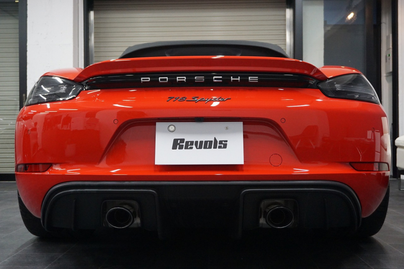 ポルシェ 718スパイダー 718Spyder PDK スパイダークラシックインテリア LEDヘッドライト  中古車