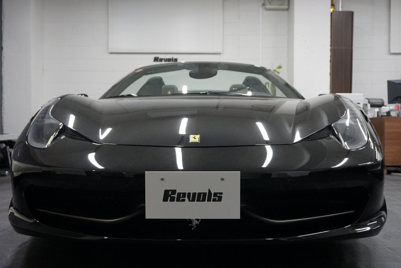 フェラーリ 458スパイダー 2015年最終年式正規ディーラー車 LEDカーボンステア ドライバーズゾーンカーボン  中古車