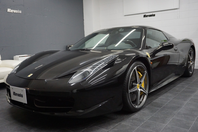 フェラーリ 458スパイダー 2015年最終年式正規ディーラー車 LEDカーボンステア ドライバーズゾーンカーボン  中古車