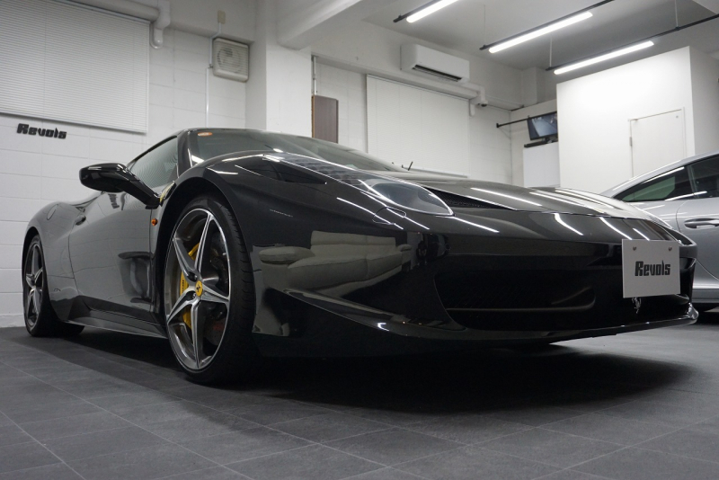 フェラーリ 458スパイダー 2015年最終年式正規ディーラー車 LEDカーボンステア ドライバーズゾーンカーボン  中古車