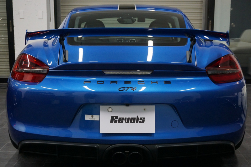 ポルシェ ケイマン GT4 PCCB アダプティブスポーツシート オールレザー＆コントラストステッチ サファイアブルー  中古車