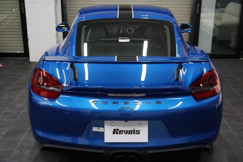 ポルシェ ケイマン GT4 PCCB アダプティブスポーツシート オールレザー＆コントラストステッチ サファイアブルー  中古車