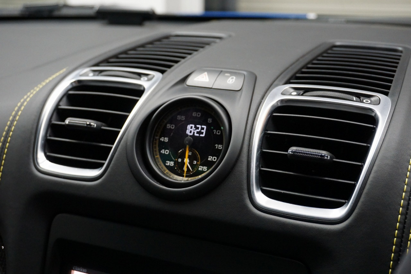 ポルシェ ケイマン GT4 PCCB アダプティブスポーツシート オールレザー＆コントラストステッチ サファイアブルー  中古車