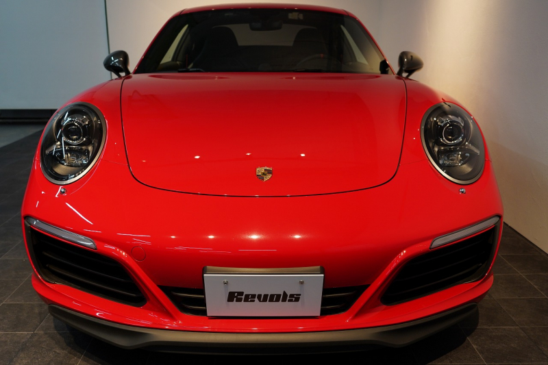 ポルシェ 911(Type991.2) Carrera T 日本未導入モデル7MT ショートシフト スポーツエグゾースト Bカメラ カーボンバケットチェック柄 ガーズレッド  中古車