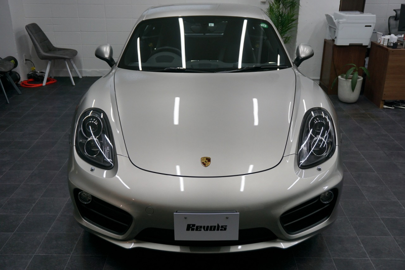 ポルシェ ケイマン Cayman S 6MT スポーツクロノパッケージ オートブリッピング プラチナシルバー  中古車