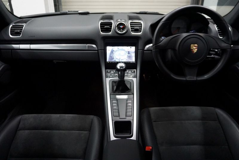 ポルシェ ケイマン Cayman S 6MT スポーツクロノパッケージ オートブリッピング プラチナシルバー  中古車