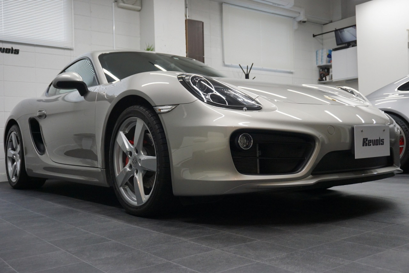 ポルシェ ケイマン Cayman S 6MT スポーツクロノパッケージ オートブリッピング プラチナシルバー  中古車