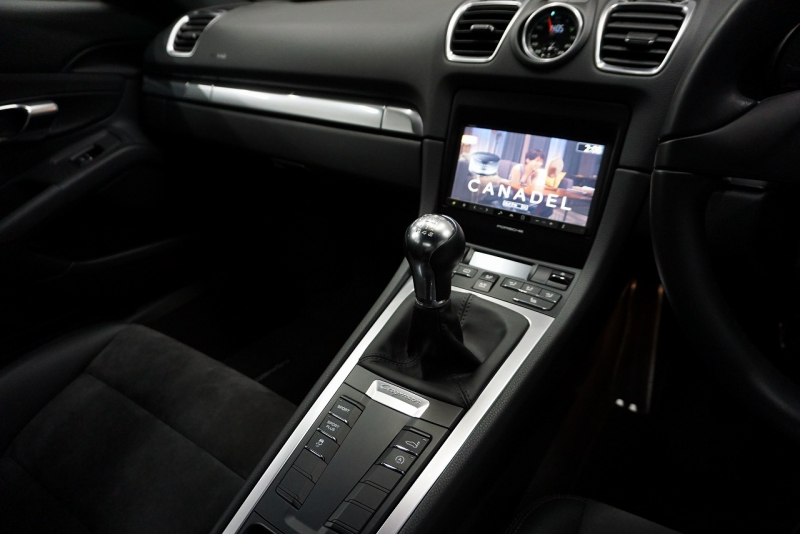 ポルシェ ケイマン Cayman S 6MT スポーツクロノパッケージ オートブリッピング プラチナシルバー  中古車