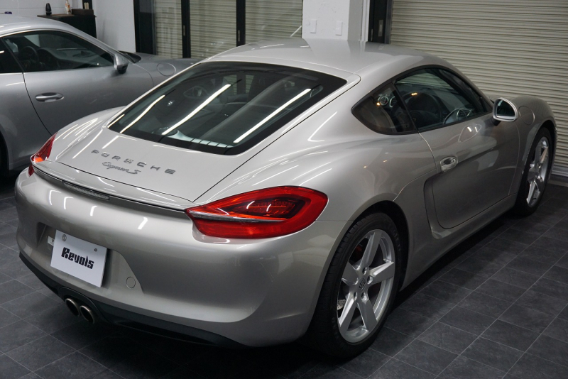 ポルシェ ケイマン Cayman S 6MT スポーツクロノパッケージ オートブリッピング プラチナシルバー  中古車