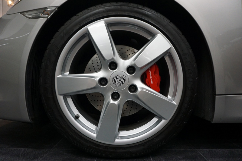 ポルシェ ケイマン Cayman S 6MT スポーツクロノパッケージ オートブリッピング プラチナシルバー  中古車