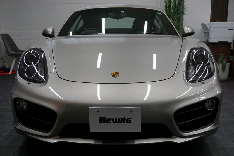 ポルシェ ケイマン Cayman S 6MT スポーツクロノパッケージ オートブリッピング プラチナシルバー  中古車