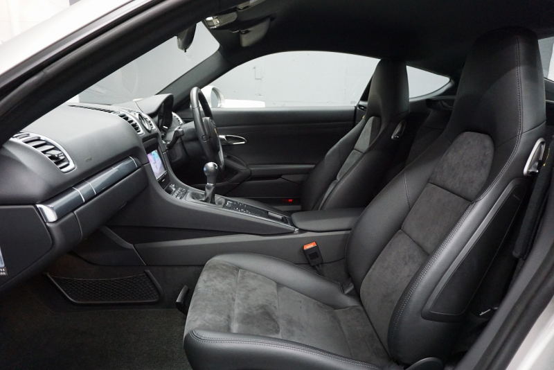 ポルシェ ケイマン Cayman S 6MT スポーツクロノパッケージ オートブリッピング プラチナシルバー  中古車