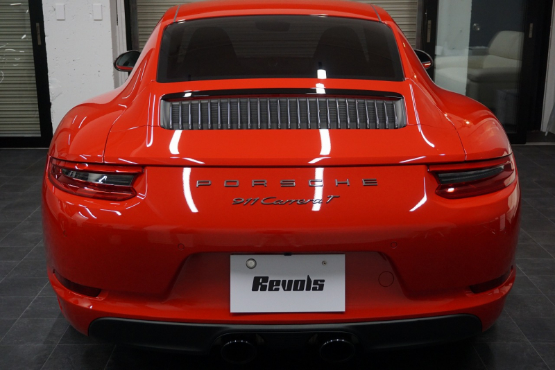 ポルシェ 911(Type991.2) Carrera T 日本未導入モデル7MT ショートシフト スポーツエグゾースト カーボンバケットチェック柄 ガーズレッド  中古車