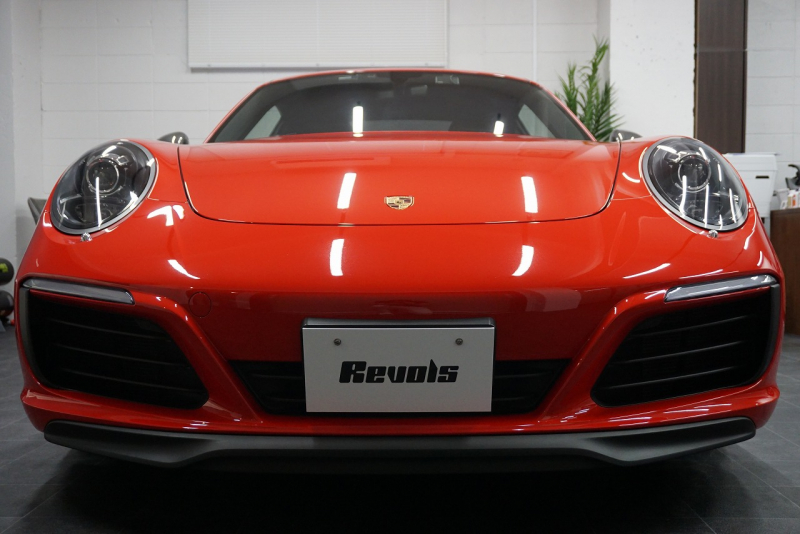 ポルシェ 911(Type991.2) Carrera T 日本未導入モデル7MT ショートシフト スポーツエグゾースト カーボンバケットチェック柄 ガーズレッド  中古車