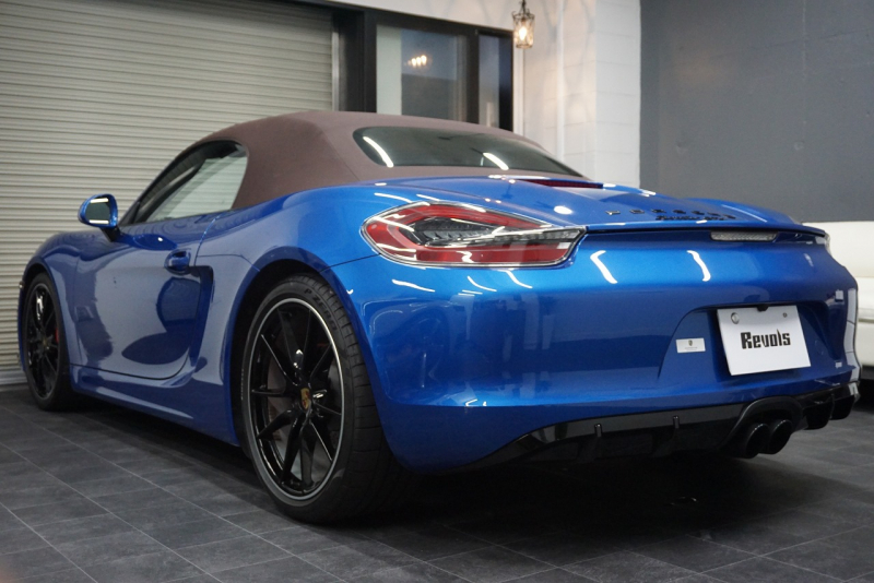 ポルシェ ボクスター Boxster（Type981） GTS 6MT  ホワイトメーターパネル オールレザー サファイアブルー  中古車