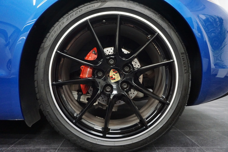 ポルシェ ボクスター Boxster（Type981） GTS 6MT  ホワイトメーターパネル オールレザー サファイアブルー  中古車