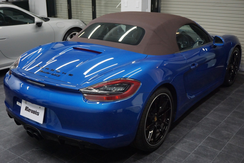 ポルシェ ボクスター Boxster（Type981） GTS 6MT  ホワイトメーターパネル オールレザー サファイアブルー  中古車