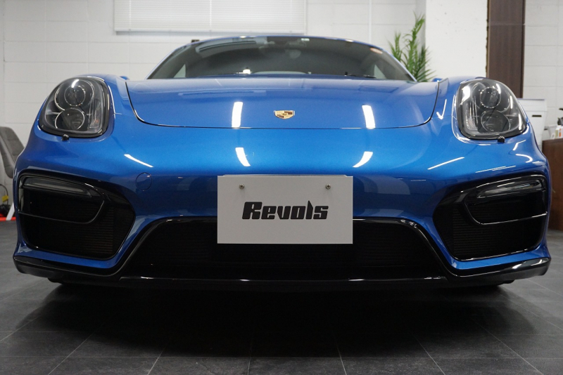 ポルシェ ボクスター Boxster（Type981） GTS 6MT  ホワイトメーターパネル オールレザー サファイアブルー  中古車