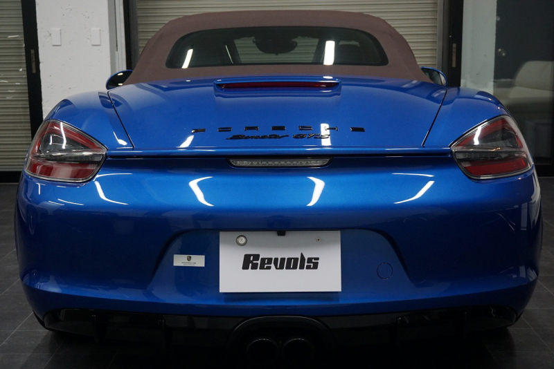 ポルシェ ボクスター Boxster（Type981） GTS 6MT  ホワイトメーターパネル オールレザー サファイアブルー  中古車