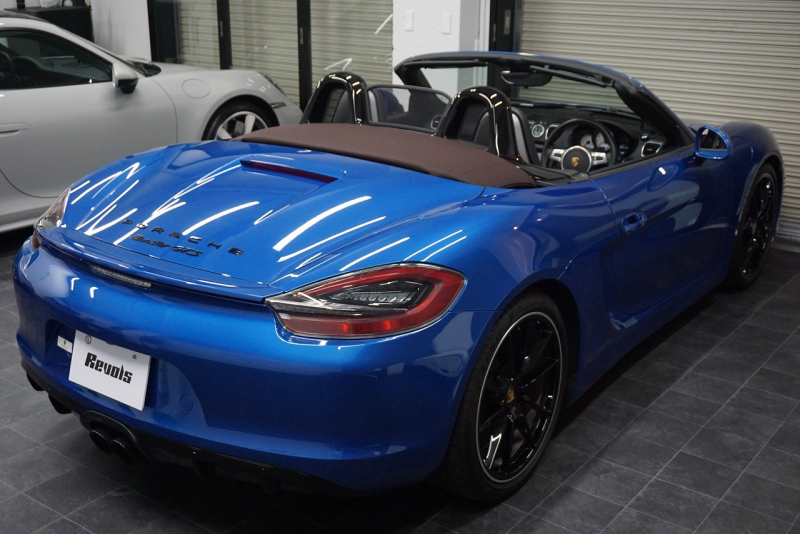 ポルシェ ボクスター Boxster（Type981） GTS 6MT  ホワイトメーターパネル オールレザー サファイアブルー  中古車