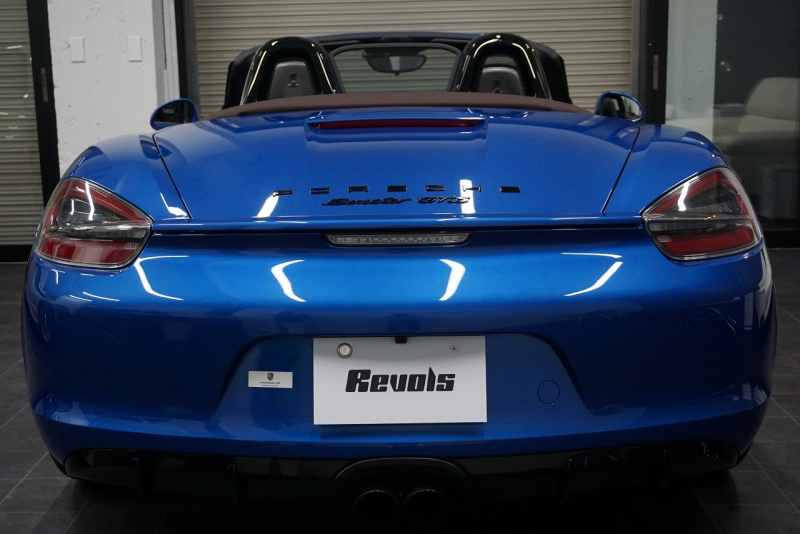 ポルシェ ボクスター Boxster（Type981） GTS 6MT  ホワイトメーターパネル オールレザー サファイアブルー  中古車