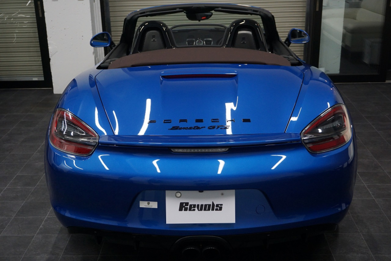 ポルシェ ボクスター Boxster（Type981） GTS 6MT  ホワイトメーターパネル オールレザー サファイアブルー  中古車