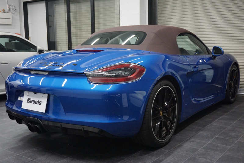 ポルシェ ボクスター Boxster（Type981） GTS 6MT  ホワイトメーターパネル オールレザー サファイアブルー  中古車