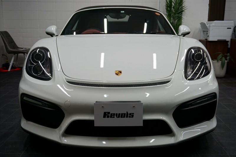 ポルシェ ボクスター Boster（Type981） Spyder  スパイダークラシックインテリア  カーボンフルバケットシート 中古車 中古車