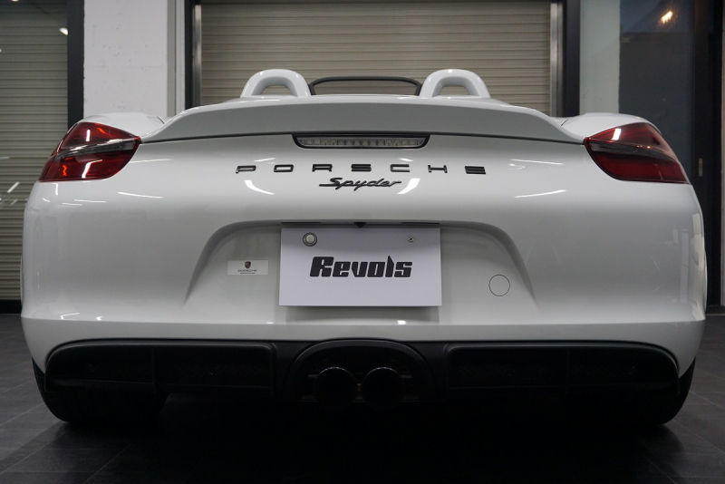 ポルシェ ボクスター Boster（Type981） Spyder  スパイダークラシックインテリア  カーボンフルバケットシート 中古車 中古車