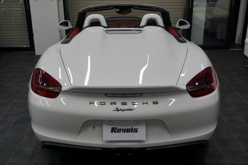 ポルシェ ボクスター Boster（Type981） Spyder  スパイダークラシックインテリア  カーボンフルバケットシート 中古車 中古車