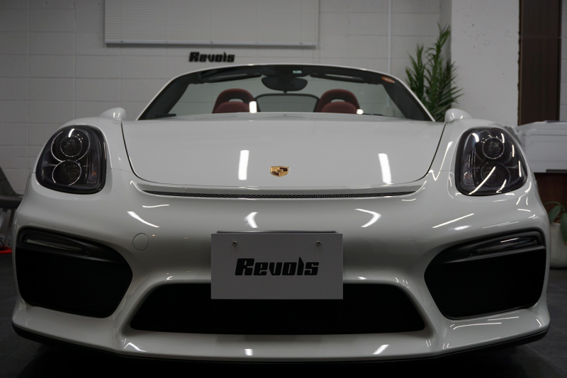 ポルシェ ボクスター Boster（Type981） Spyder  スパイダークラシックインテリア  カーボンフルバケットシート 中古車 中古車