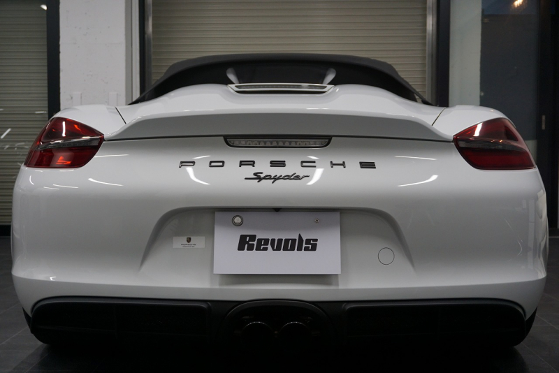 ポルシェ ボクスター Boster（Type981） Spyder  スパイダークラシックインテリア  カーボンフルバケットシート 中古車 中古車