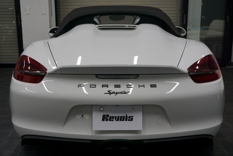 ポルシェ ボクスター Boster（Type981） Spyder  スパイダークラシックインテリア  カーボンフルバケットシート 中古車 中古車