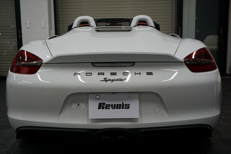 ポルシェ ボクスター Boster（Type981） Spyder  スパイダークラシックインテリア  カーボンフルバケットシート 中古車 中古車