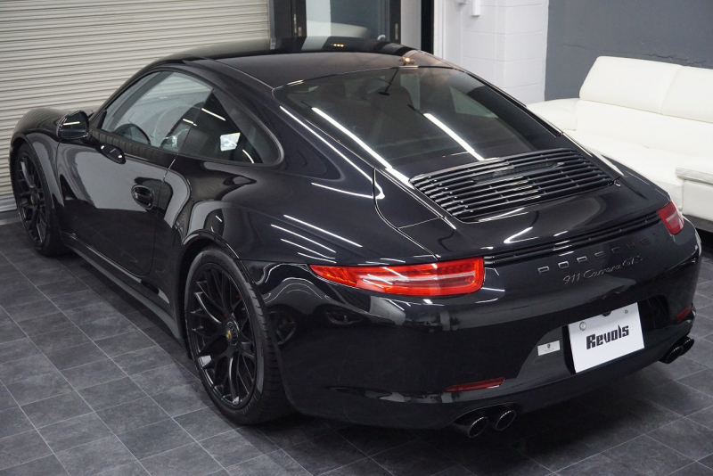 ポルシェ 911(Type991.1) Carrera GTS LEDヘッドライト ベンチレーション レッドメーターパネル ジェットブラックメタリック  中古車