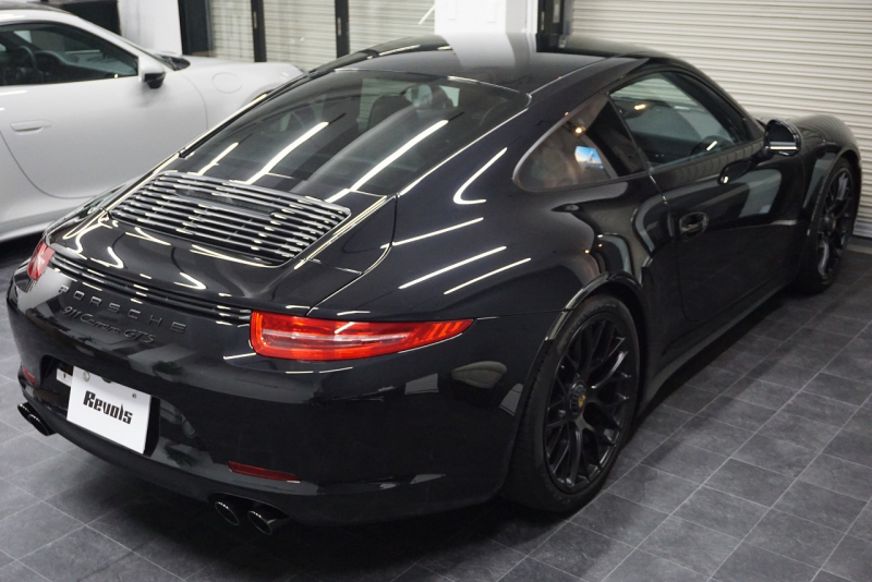 ポルシェ 911(Type991.1) Carrera GTS LEDヘッドライト ベンチレーション レッドメーターパネル ジェットブラックメタリック  中古車
