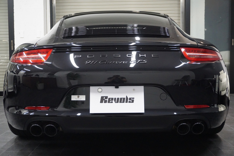 ポルシェ 911(Type991.1) Carrera GTS LEDヘッドライト ベンチレーション レッドメーターパネル ジェットブラックメタリック  中古車