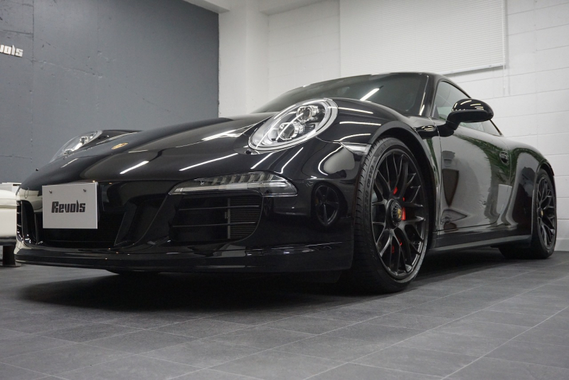 ポルシェ 911(Type991.1) Carrera GTS LEDヘッドライト ベンチレーション レッドメーターパネル ジェットブラックメタリック  中古車