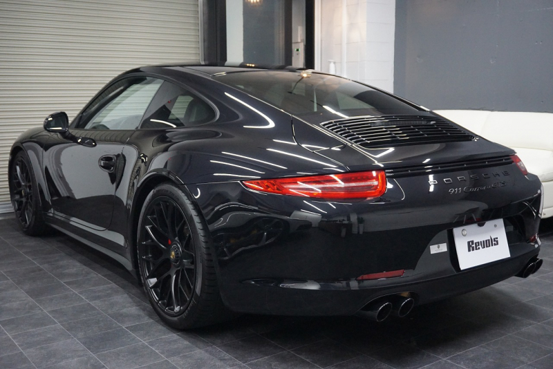 ポルシェ 911(Type991.1) Carrera GTS LEDヘッドライト ベンチレーション レッドメーターパネル ジェットブラックメタリック  中古車