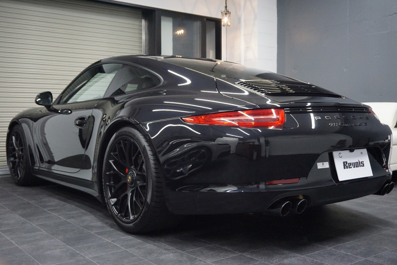 ポルシェ 911(Type991.1) Carrera GTS LEDヘッドライト ベンチレーション レッドメーターパネル ジェットブラックメタリック  中古車