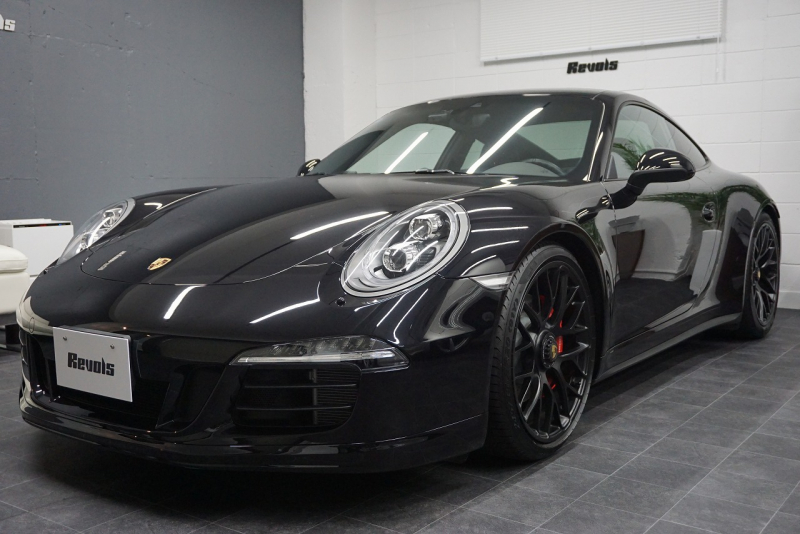 ポルシェ 911(Type991.1) Carrera GTS LEDヘッドライト ベンチレーション レッドメーターパネル ジェットブラックメタリック  中古車