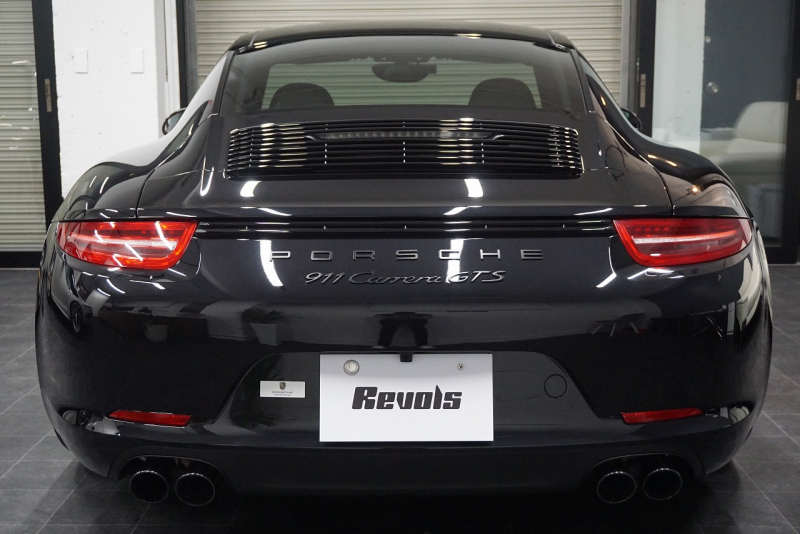 ポルシェ 911(Type991.1) Carrera GTS LEDヘッドライト ベンチレーション レッドメーターパネル ジェットブラックメタリック  中古車