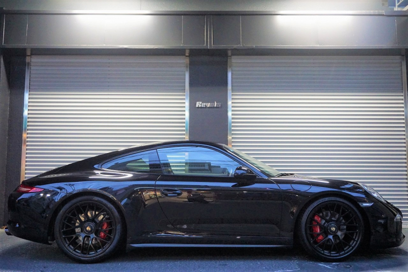ポルシェ 911(Type991.1) Carrera GTS LEDヘッドライト ベンチレーション レッドメーターパネル ジェットブラックメタリック  中古車