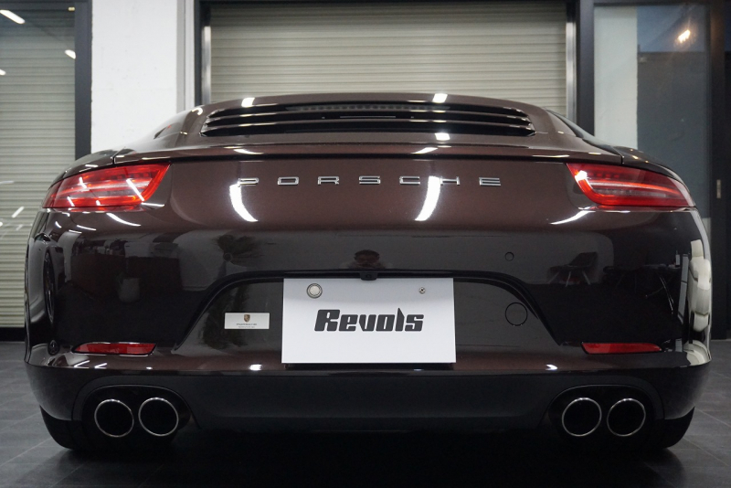 ポルシェ 911(Type991.1) Carrera Cabriolet スポーツエグゾースト オールレザーインテリア スポーツデザイン20ホイール マホガニーメタリック  中古車